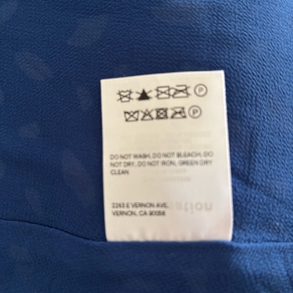 Juliette Dress, Blue w/White - Picture 10 of 11